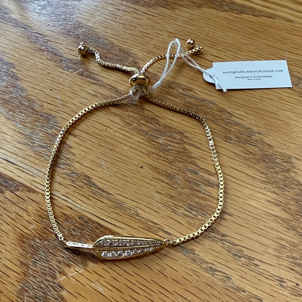Park Lane Gold Bracelet with Crystal Details